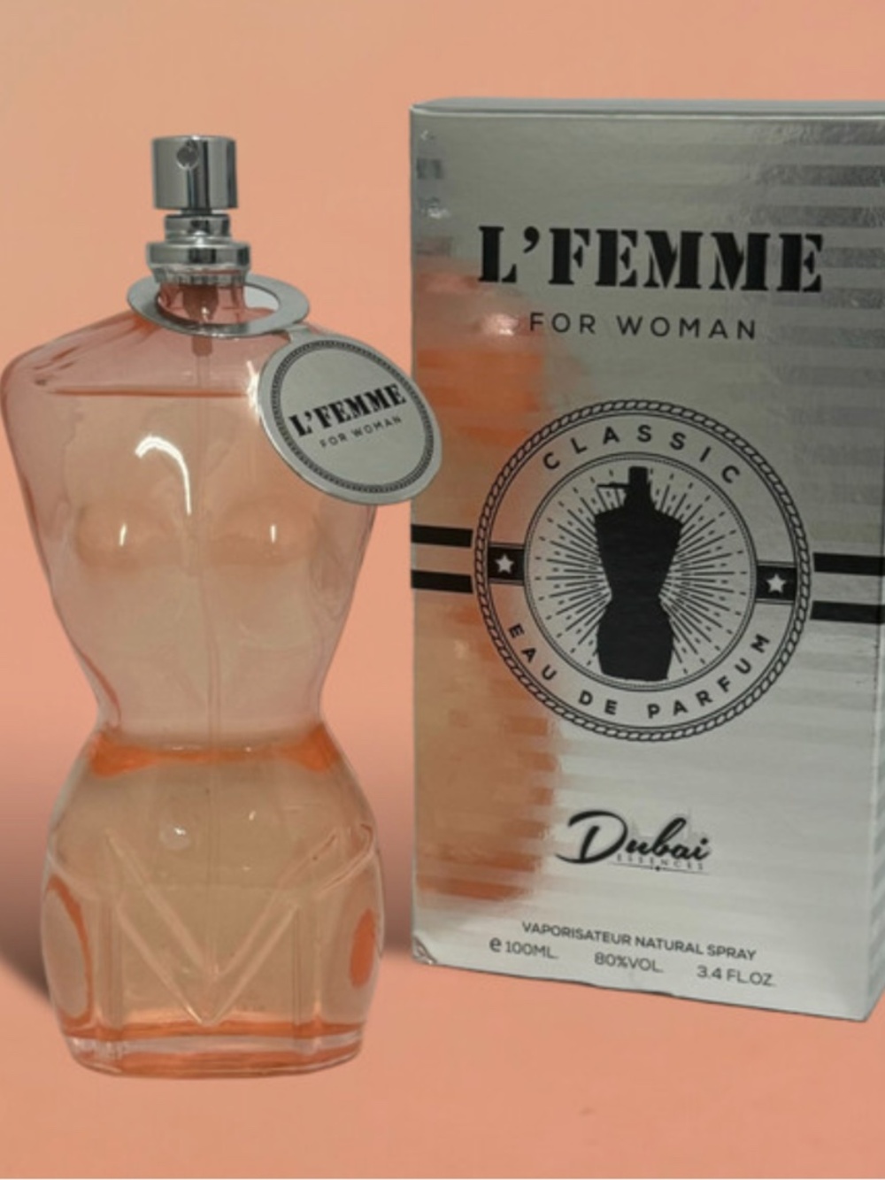 L’Femme Classic Eau de Parfum 100ml New Sealed Silver Box